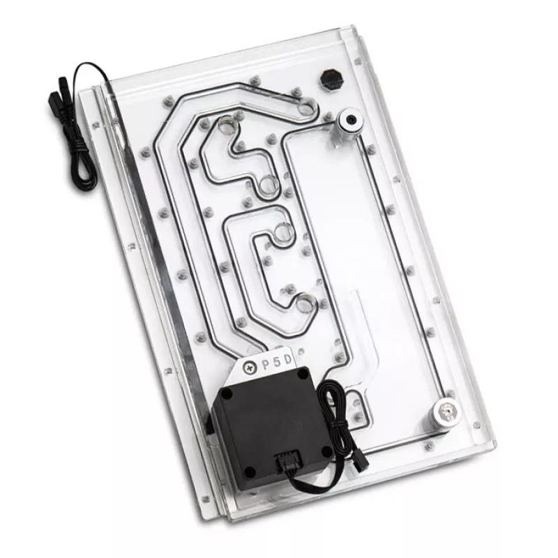 Bitspower Sedna O11DS jaotusplaat LIAN LI O11 Dynamic Mini korpusele, ARGB, läbipaistev