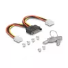 SSD korpus DeLOCK 47117 3.5-tolline mobiilraam kahele M.2 NVMe SSD-le