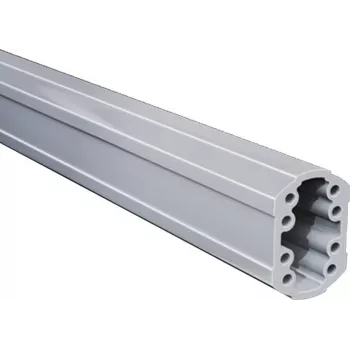 Rittali tugiprofiil System 60 CP 6206.100 (P x L x K) 1000 x 59 x 85 mm alumiinium helehall sobib System 60 jaoks (6206.100)