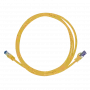 Logilink Professional Ultraflex - Paigalduskaabel - RJ-45 (I) kuni RJ-45 (I) - 50 cm - 6 mm - S/FTP - Cat.7 toorikaabel (kaabel) / CAT 6a (pordid) - Halogeenivaba, vormitud, tõmbevaba - Kollane
