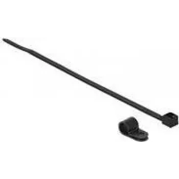 Kruvikinnitusega kaabliside DeLOCK 18864 nailonist must 200mm 10tk