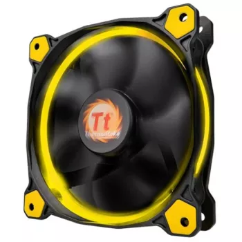 Thermaltake Riing 14 LED 140mm korpuse ventilaator Must/Kollane