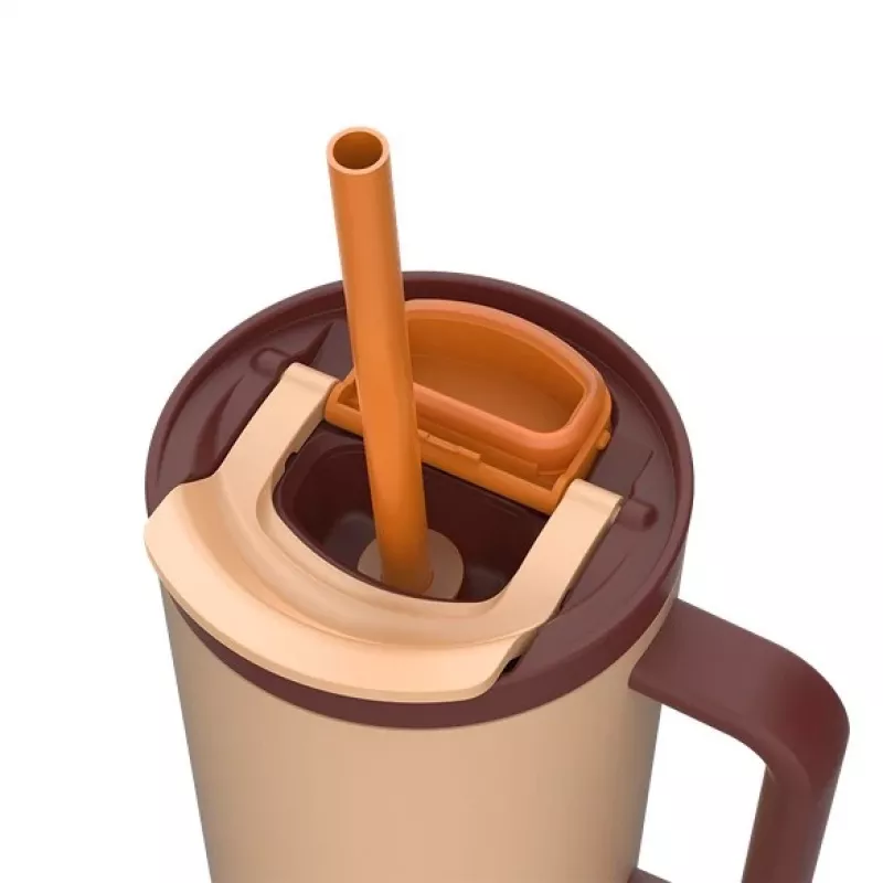 Termokruus teleskoopkõrrega Kambukka Rio Tumbler 950ml Almond Dream