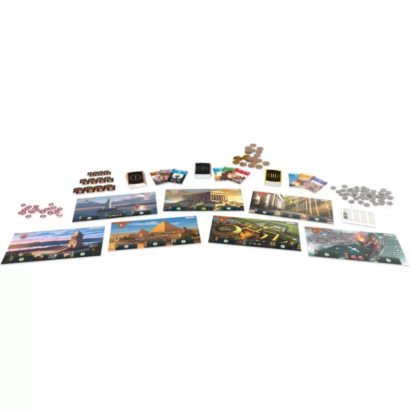 7 Wonders - põhimäng - uus disain, lauamänguekspert mänguaasta 2011