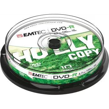 DVD-R Emtec ECOVR471016CB 4.7 GB 16x 10 tk