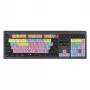 Logickeyboard ASTRA 2 klaviatuur USB AZERTY Inglise Must Täissuuruses 104 klahvi