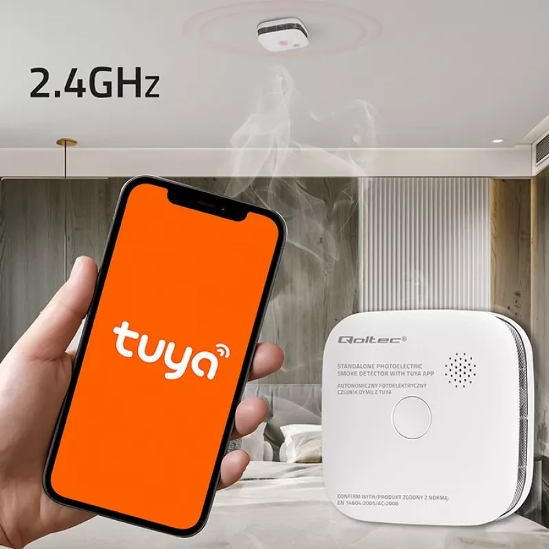 Suitsuandur patareiga Tuya WiFi LED