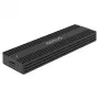 SSD-korpus SAVIO AK-84 must M.2-ketastele, USB 10 Gbit/s (tüüp-A / USB-C), alumiinium + ABS