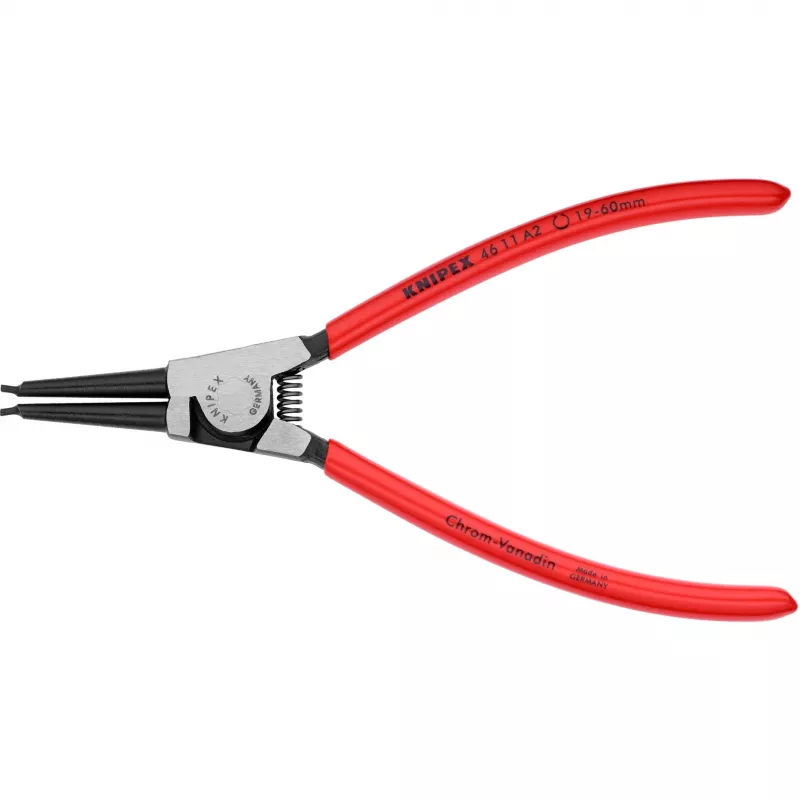 Knipex kinnitusrõnga tangid, komplekt 4 tk rullitavas kotis 19-60mm