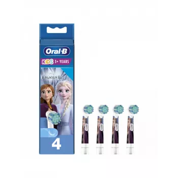 Oral-B EB10s-4 Frozen vahetusharjapead, valge, 4 tk