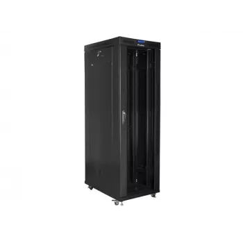 Vabaltseisev rack-kapp LANBERG FF01-8042-12BL 42U 19 tolli 800×1000×2127,5 mm Must IP20 1200 kg