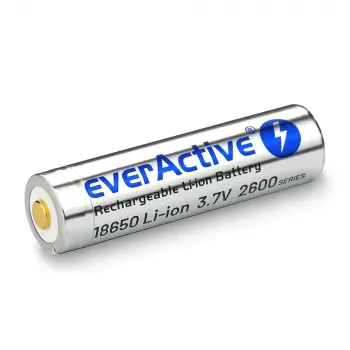 aku everActive 18650 3.7V Li-ion 2600mAh micro USB with protection BOX