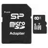 Silicon Power SP008GBSTH010V10SP mälukaart 8 GB MicroSDHC Class 10