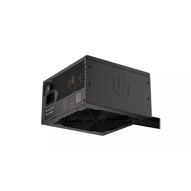 Toiteplokk ENDORFY Vero L6 750 W, 24-kontaktiline ATX, 80 PLUS Bronze, 120 mm ventilaator, must