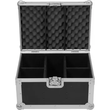 Flightcase Roadinger 31005224 4-le SILENT PAR 6 QCL-le — kaitsev transpordikohver