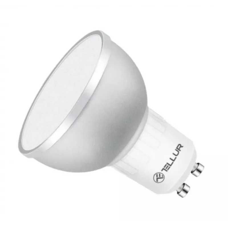 LED Smart Bulb Tellur GU10 5W RGB dimmable – GU10 pesa, 5W, RGB, nutikas juhtimine