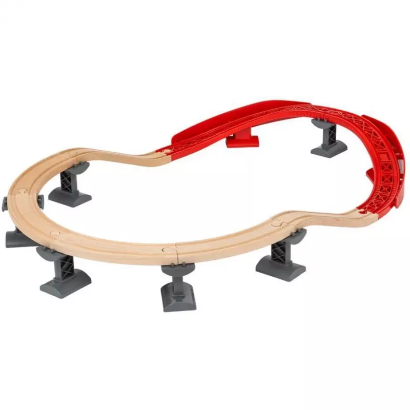 World track pack Berg and Tal, raudtee puit/punane, 16-osaline