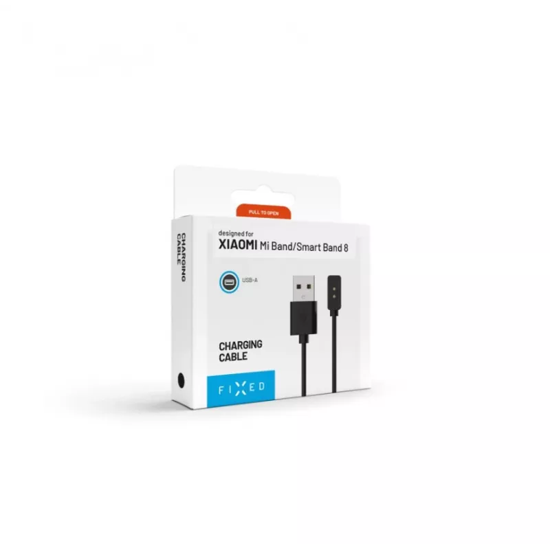 Laadimiskaabel FIXED Xiaomi Mi Band 8 / 9 Pro / Active, USB-A, 1 m