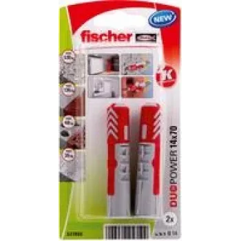 Fischer DuoPower 14 x 70 K NV seinatüübel 70 mm 537655 1 komplekt (537655)