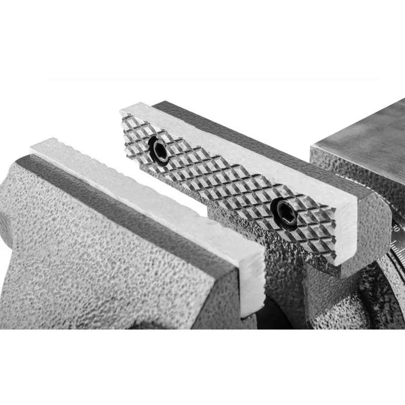 Pöörlev lukksepakruustang NEO tools 100 mm 360° – töölauale kinnitatav kruustang lukksepa- ja metallitööks, mudel 35-030