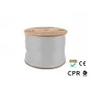 Võrgukaabel LANBERG LCUF6L-11CU-0305-S U/FTP Cat6a rullil, 305 m, 23 AWG, 500 MHz, hall