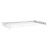 Seinale kinnitatav riiul Leifheit Telegant 30 Protect Valge, laius 720 mm, sügavus 370 mm, 3 m nöör