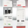UNITEK Y-C474BK USB-kaabel USB 3.2 Gen 1 (3.1 Gen 1) 1 m USB A USB C Must