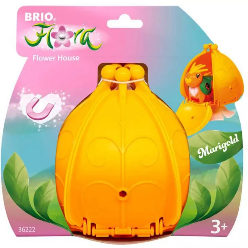 Mängumaja BRIO Marigold Flower House roheline kollane 36222