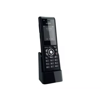Juhtmeta telefon Snom M85 helistaja ID, must
