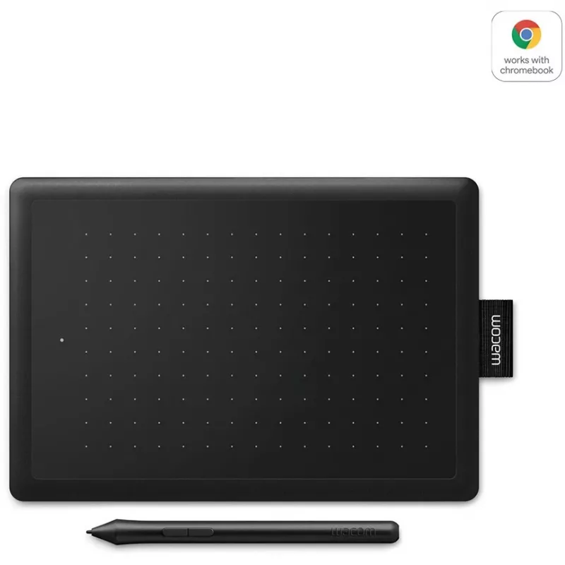 Wacom One by Small - Juhtmega - 152 x 95 mm - USB - Pliiats - 133 punkti sekundis - Windows 10, Windows 10 Education, Windows 10 Education x64, Windows 10 Enterprise, Windows 10... (CTL-472-S)