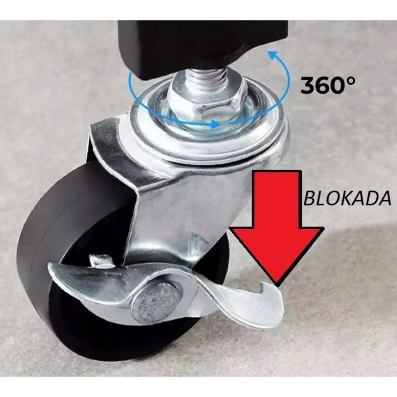 Top e shop riiul FS004 aiatööriistadele — eraldiseisev tsingitud teras, 720×340×1270 mm, 50 kg kandevõime