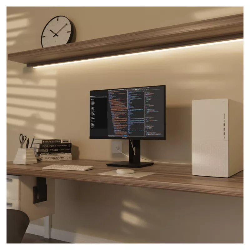 JAPANNEXT 4K UHD monitor 60,45cm (23,8) 3840x2160 pikslit, IPS paneel, 8 ms, 60 Hz, AMD FreeSync, HDMI, DisplayPort (JN-IPS2380UHDR-C65W-HSP)