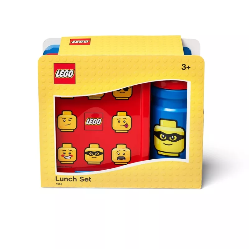 Lõunasöögikomplekt LEGO 40580001 säravsinine — laste lõunakarp ja joogipudel