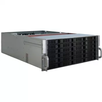 Server Case Inter-Tech 4U-4424 Rack Must, Silver