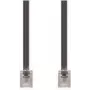Telefonikaabel e+p T 11 3 m Läbipaistev must