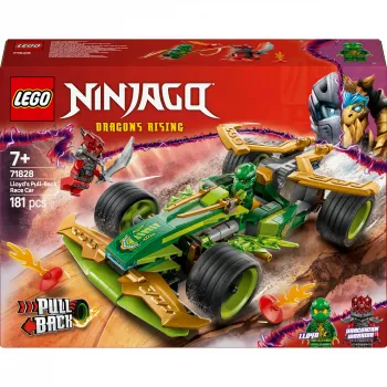 LEGO ehituskomplekt NINJAGO Lloyd's Action Speedster 71828, 181 osa, 2 minifiguuri, vanus 7+