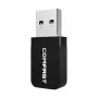 WiFi USB-adapter Comfast CF-812AC — Kaheribaline 2,4 GHz / 5 GHz, kuni 1300 Mbit/s