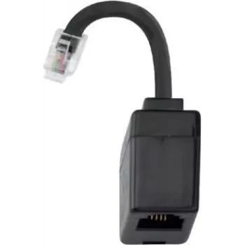 Hager EHZ001A kaablisoo muundur R12 RJ10 Must (EHZ001A)
