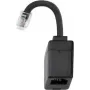 Hager EHZ001A kaablisoo muundur R12 RJ10 Must (EHZ001A)