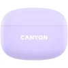 Canyon TWS-9 CNS-TWS9P Kõrvaklapid – Tõeliselt juhtmevabad – Bluetooth 5.4 – In-Ear – 6h + 30h tööaeg – USB-C laadimiskarp – Puutetundlik juhtimine – lilla