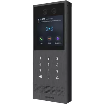 Seinavideofon Akuvox X912S suure puuteekraani ja kaardilugejaga