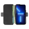 Krusell 62396 rahakotist ümbris iPhone 13 Pro Maxile 17 cm Must