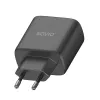 Välistingimustesse mõeldud laadija SAVIO LA-06/B USB USB-C 30W Power Delivery 1x USB-C Must, 5–20V, 3A/9V, 3A/5V, 3A/12V, 2,1A