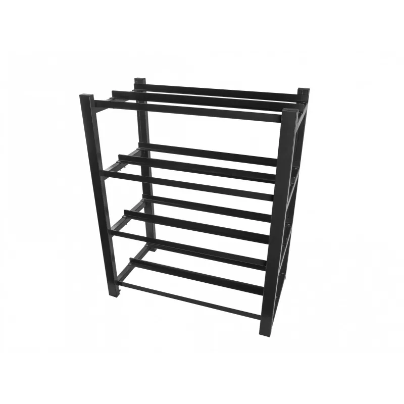 Akuraam UPS-ile 830x454 2 rida 4 taset 8 riiulit must lamepakend
