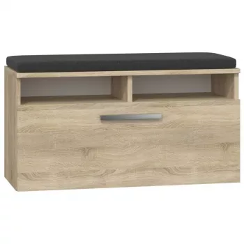 Suletud kingaorganisaator Top e Shop RIVA SZAFKA SONOMA — Tammviimistlus, 850×460 mm, 16 mm puitlaastplaat