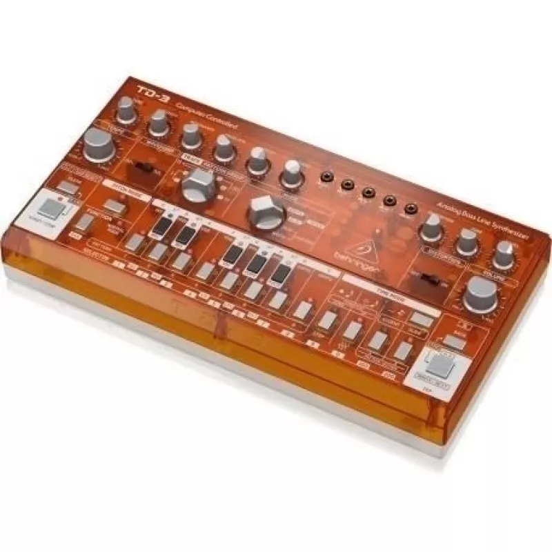 Analoogsüntesaator Behringer TD-3-SB punane 9V DC