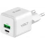 USB C/A võrgulaadur YENKEE YAC G38 20W 3A Power Delivery (USB‑C ja USB‑A)