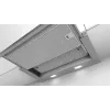 Bosch Serie 4 DFL064A52 õhupuhasti Poolsisseehitatav (väljatõmmatav) Roostevaba teras 271 m³/h