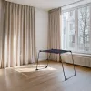 Pesukuivatusrest VILEDA Infinity Flex Ultimate Teleskoop — must, kaetud alumiinium, 30 m kuivatuspinda, kokkupandav, ratastega