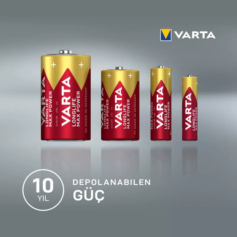VARTA Max Tech Mignon Aku 1,5 V 4 tk blister (4706101404)